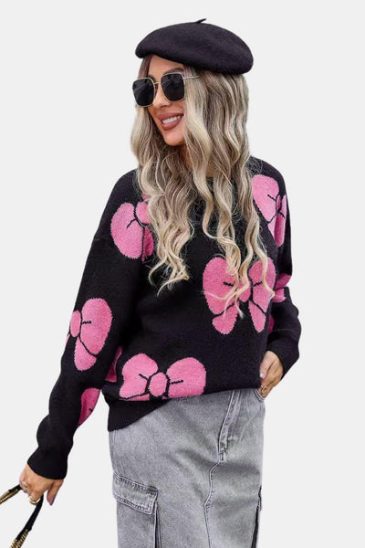 Fioretta – Knitted Bow Sweater