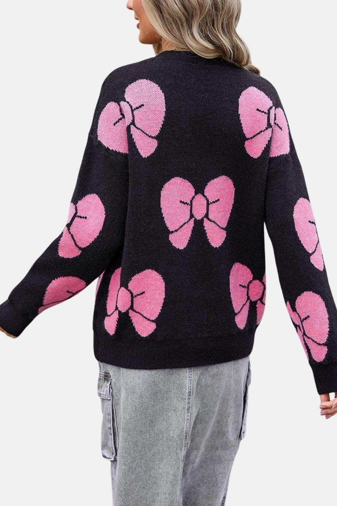 Fioretta – Knitted Bow Sweater