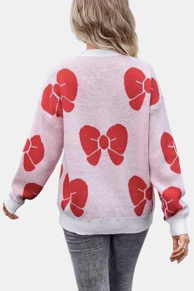 Fioretta – Knitted Bow Sweater