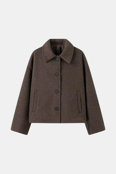 Gayle – Textured Wool Blend Jacket