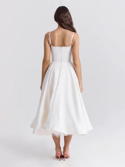 Granada – Fitted Bodice Midi Dress