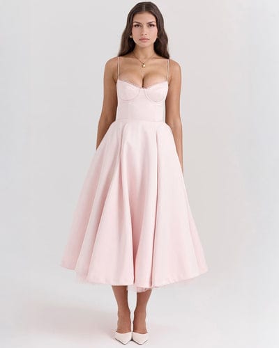 Granada – Fitted Bodice Midi Dress