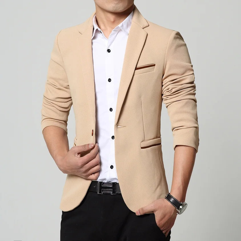 Men's Slim-Fit Blazer | Lightweight | Versatile and Stylish