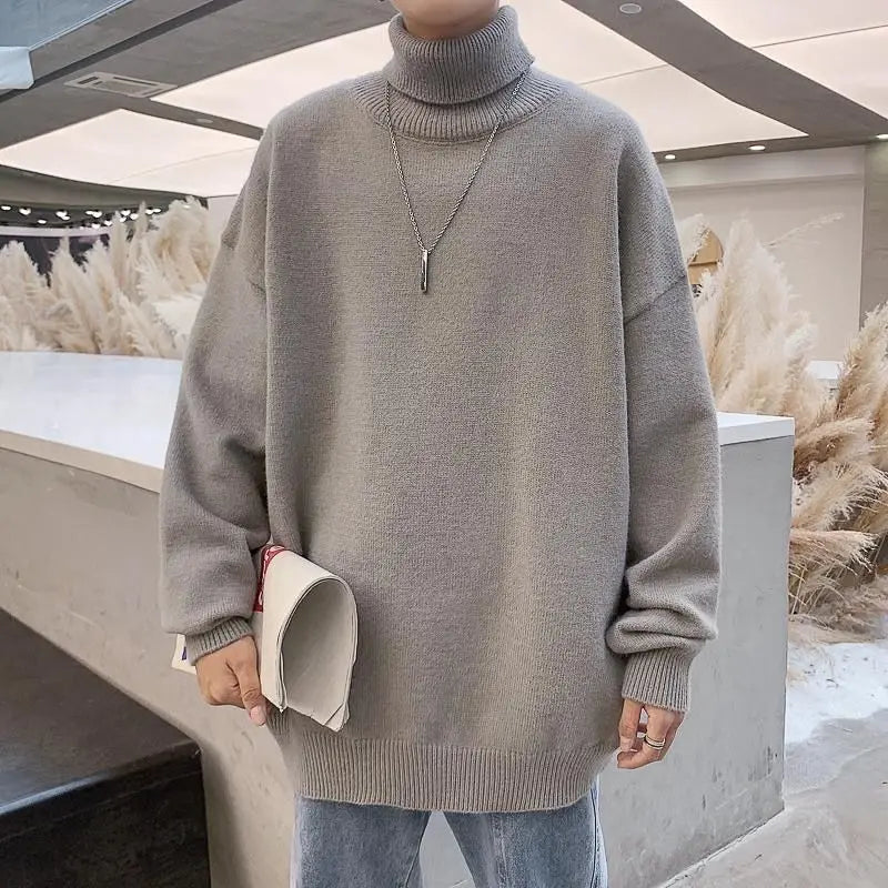 Oversized Turtleneck Sweater | Minimalist Knit | Relaxed Fit