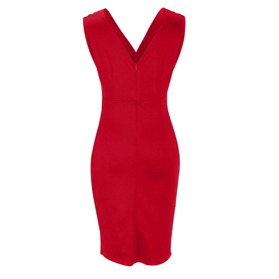 Isadora – Sleeveless Fitted Midi Dress