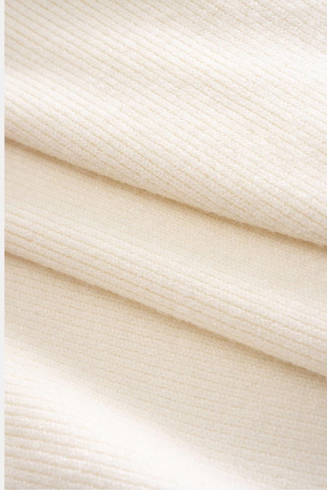 Jasmine – Knit Button Patchwork Short-Sleeve Top