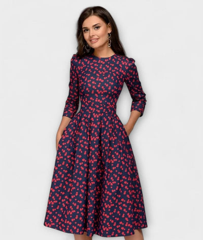 Jolene - Floral Midi Dress