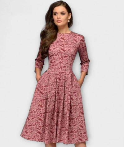 Jolene - Floral Midi Dress
