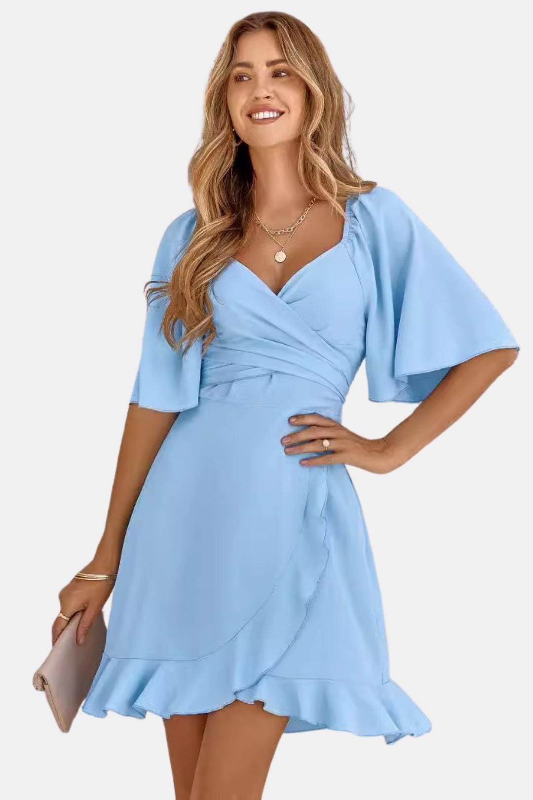 Jorina – Mini Dress with Elegant Flow