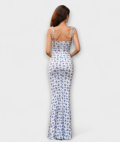 Katia - Sleeveless Floral Maxi Dress