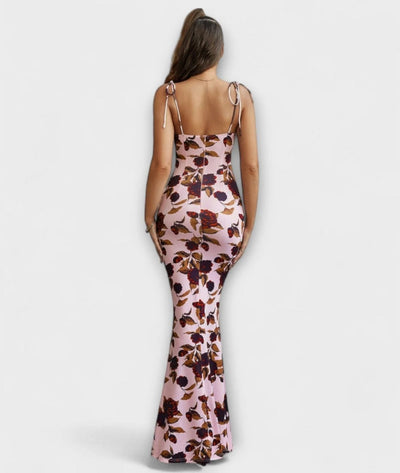 Katia - Sleeveless Floral Maxi Dress