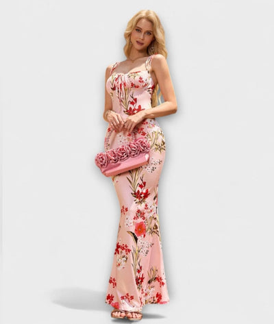 Katia - Sleeveless Floral Maxi Dress
