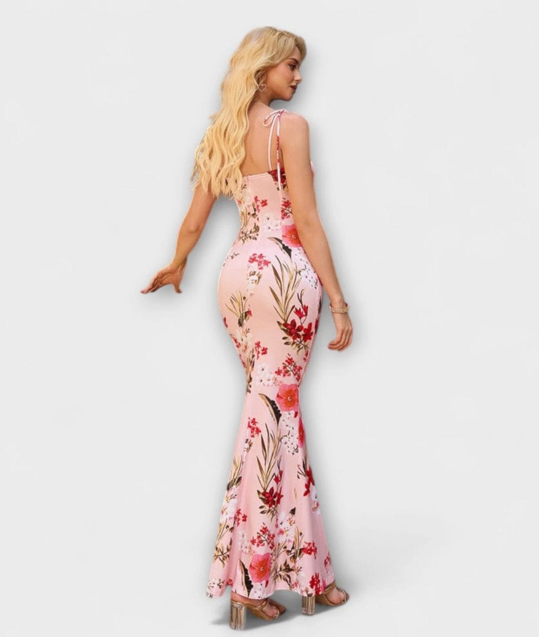 Katia - Sleeveless Floral Maxi Dress