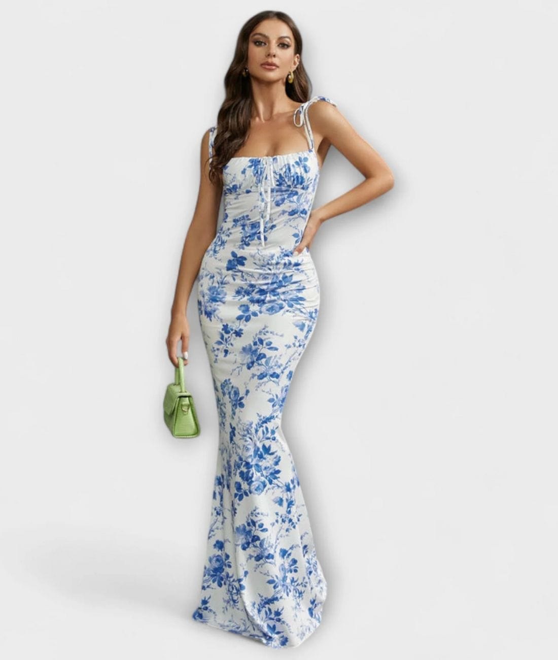 Katia - Sleeveless Floral Maxi Dress