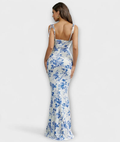 Katia - Sleeveless Floral Maxi Dress