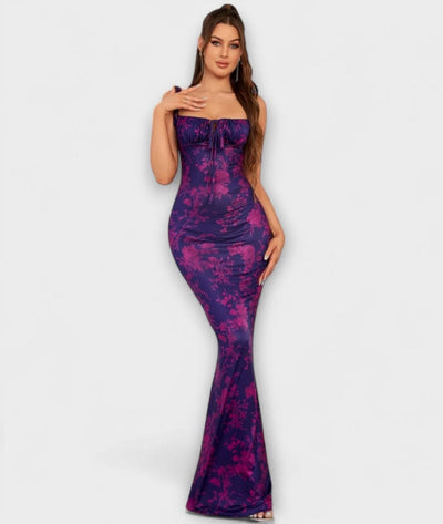 Katia - Sleeveless Floral Maxi Dress