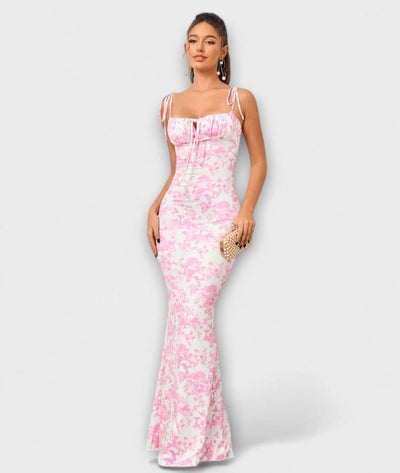 Katia - Sleeveless Floral Maxi Dress