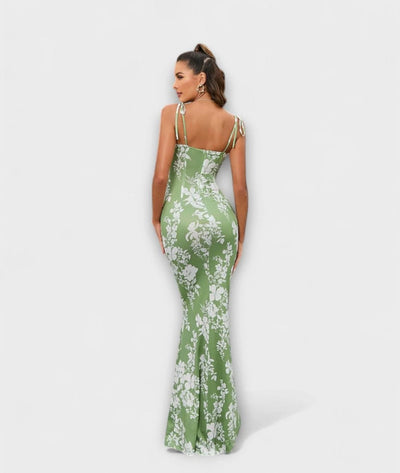 Katia - Sleeveless Floral Maxi Dress