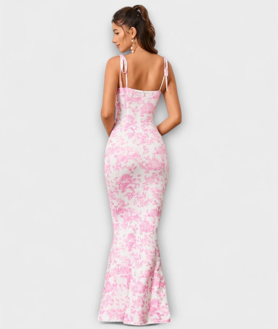 Katia - Sleeveless Floral Maxi Dress
