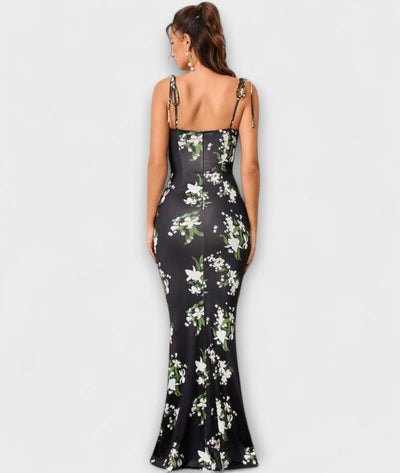 Katia - Sleeveless Floral Maxi Dress