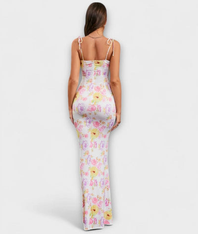 Katia - Sleeveless Floral Maxi Dress