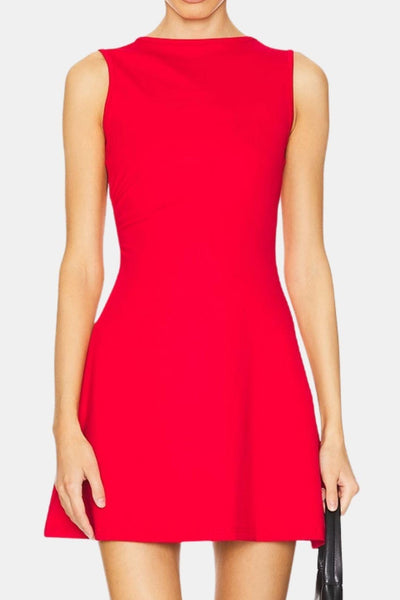 Kisha – Black Sleeveless Mini Dress