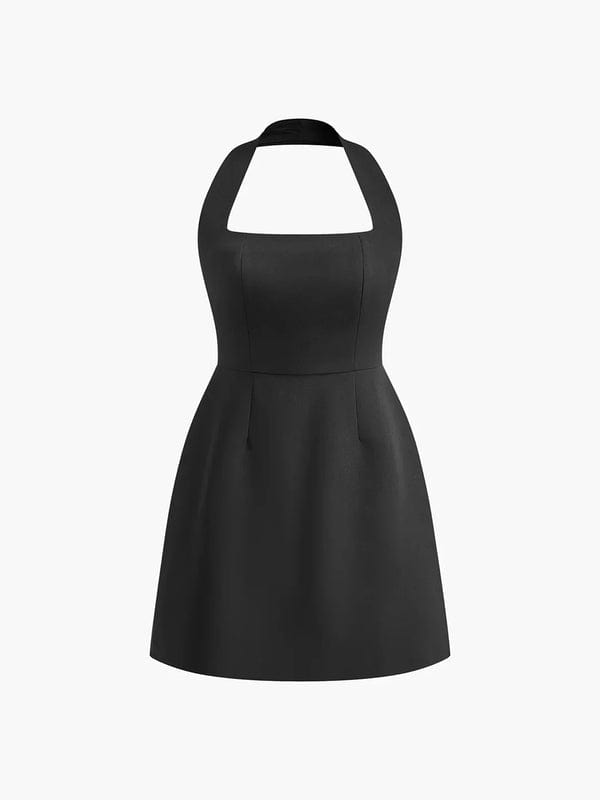 Levant – Halter A-Line Mini Dress