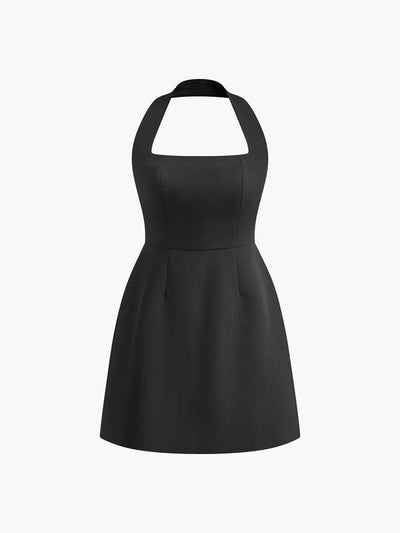 Levant – Halter A-Line Mini Dress