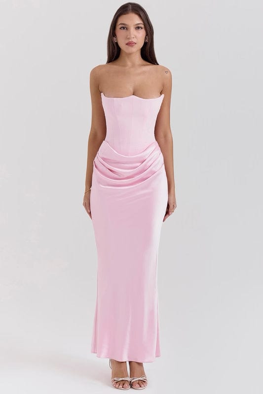 Clara – Elegant Slit Maxi Dress