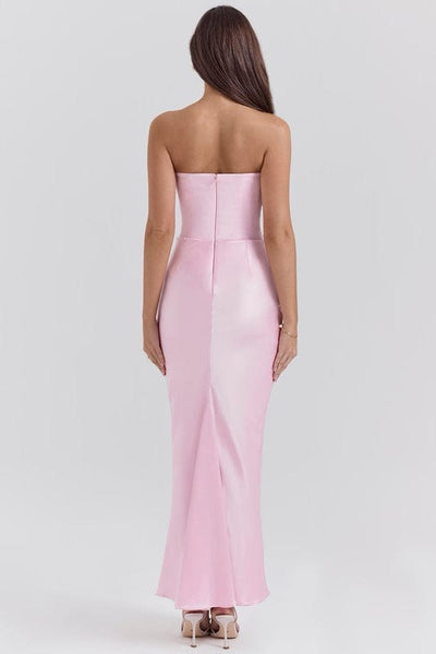Clara – Elegant Slit Maxi Dress