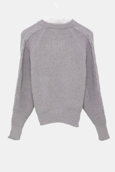 Marcella – 2 in 1 Twist Polo Sweater