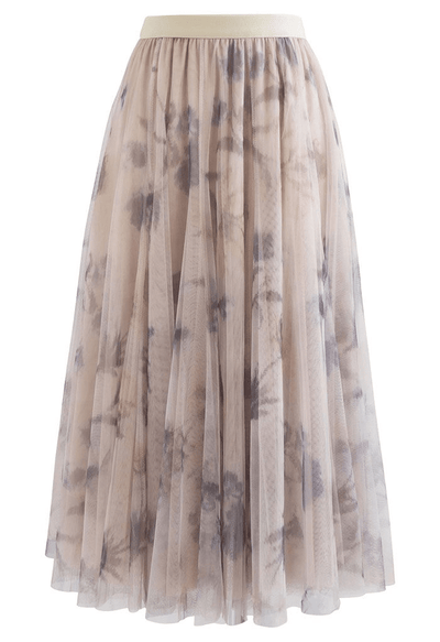 Camila - Floral Midi Skirt