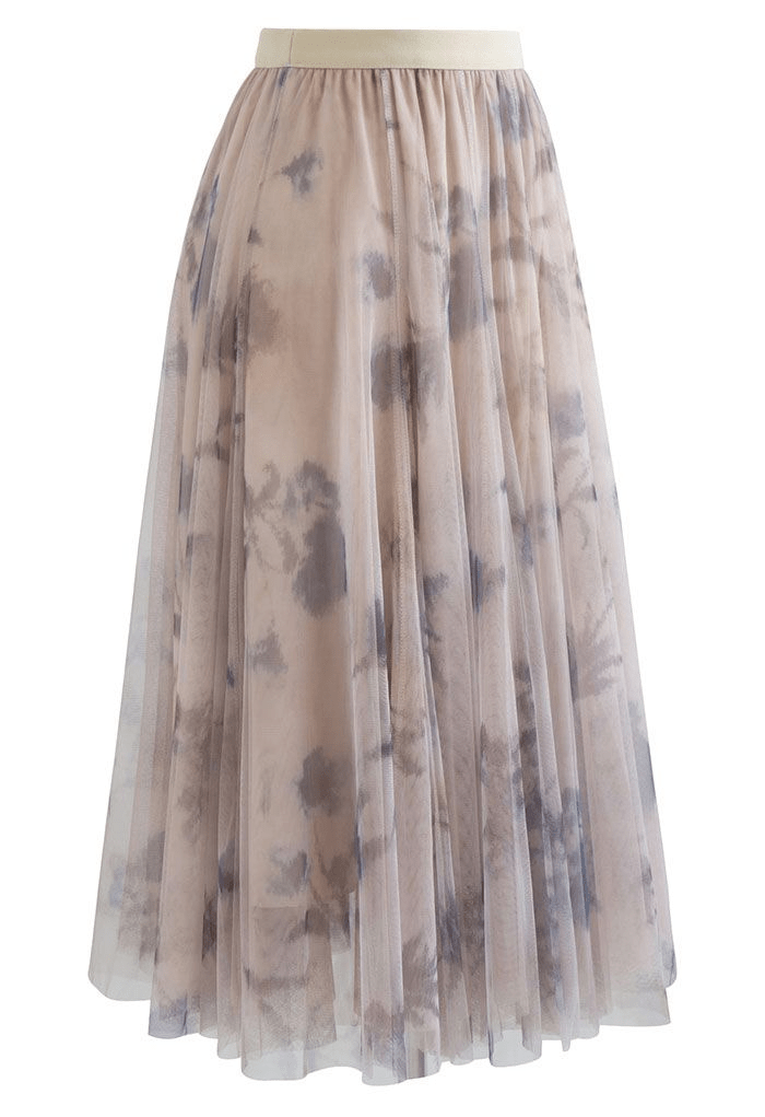 Camila - Floral Midi Skirt