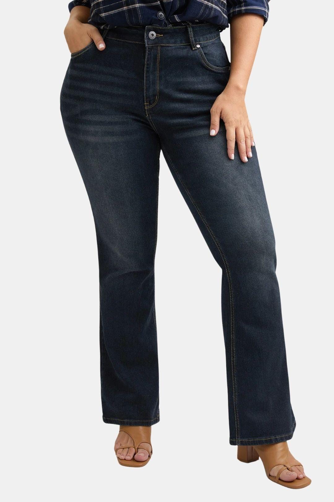 Mason – Bootcut Jeans Medium Wash