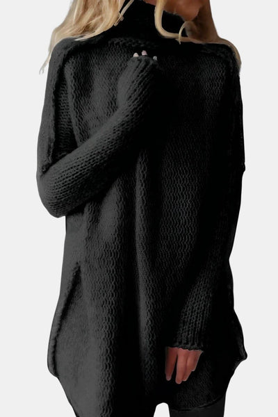 Melody – Long Knitted Winter Sweater