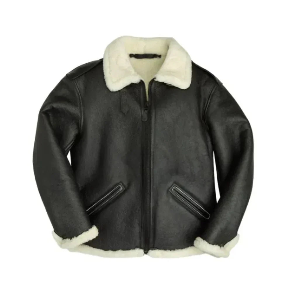 Faux Shearling Aviator Jacket | Warm and Stylish | Timeless Design