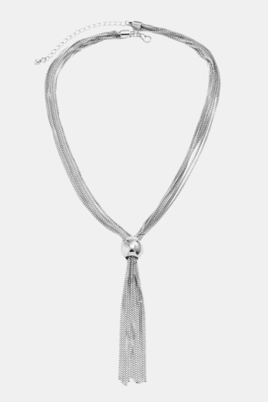 Milla – Gold Tassel Necklace
