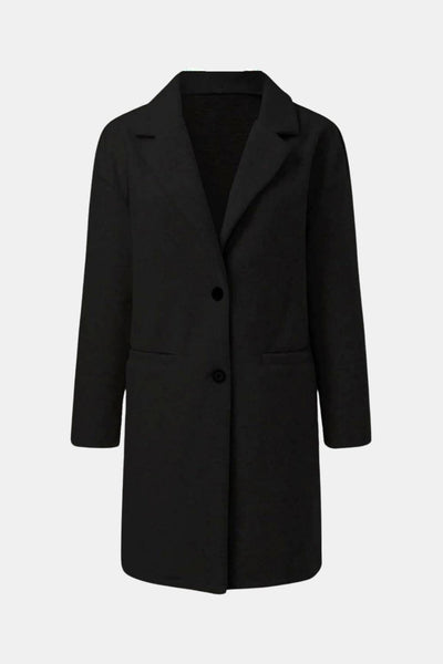 Mirthe - Elegant Mid-Length Coat for Women