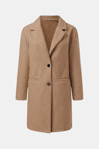 Mirthe - Elegant Mid-Length Coat for Women