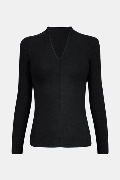 Niana – Solid Long Sleeve Knit Top