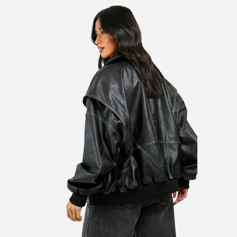 Maeve - Leather Bomber