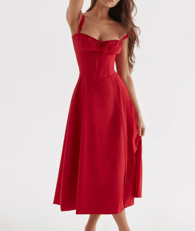 Oriona – Strappy Midi Dress