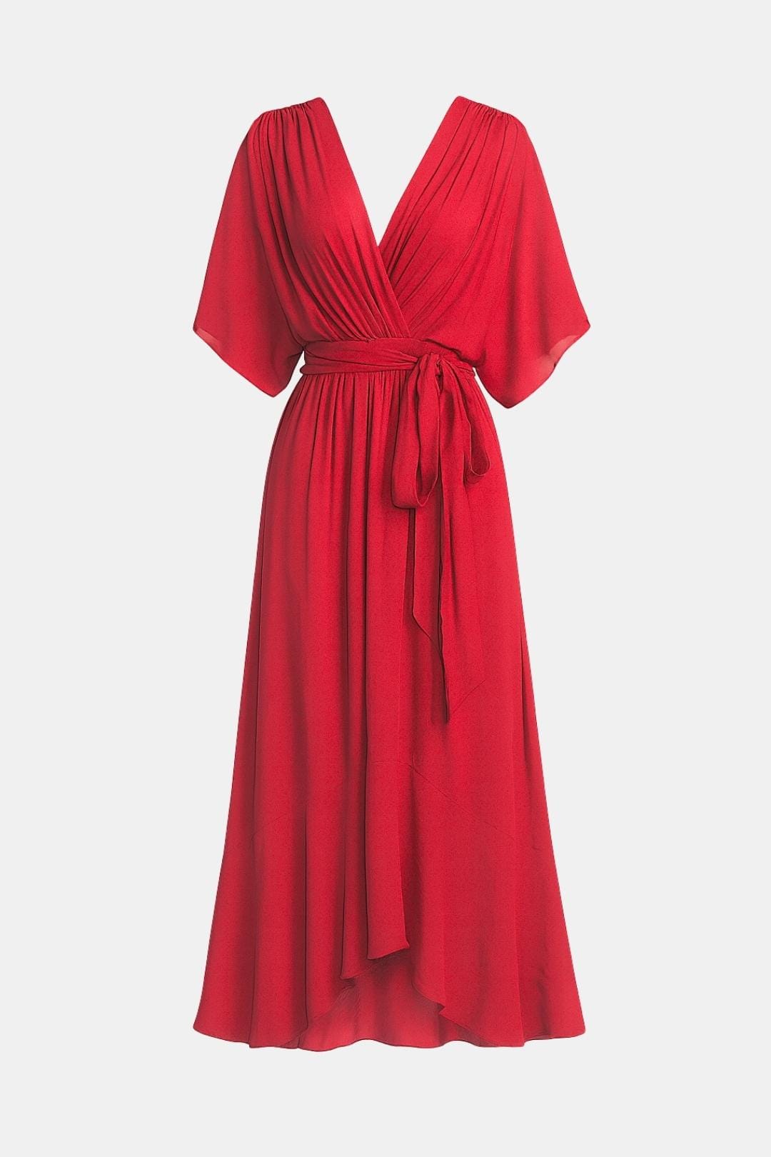 Persillia - Flowing Sleeve Midi Dress