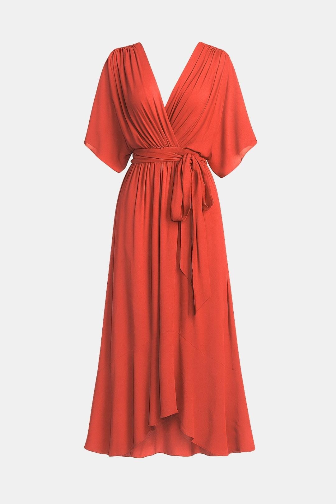 Persillia - Flowing Sleeve Midi Dress