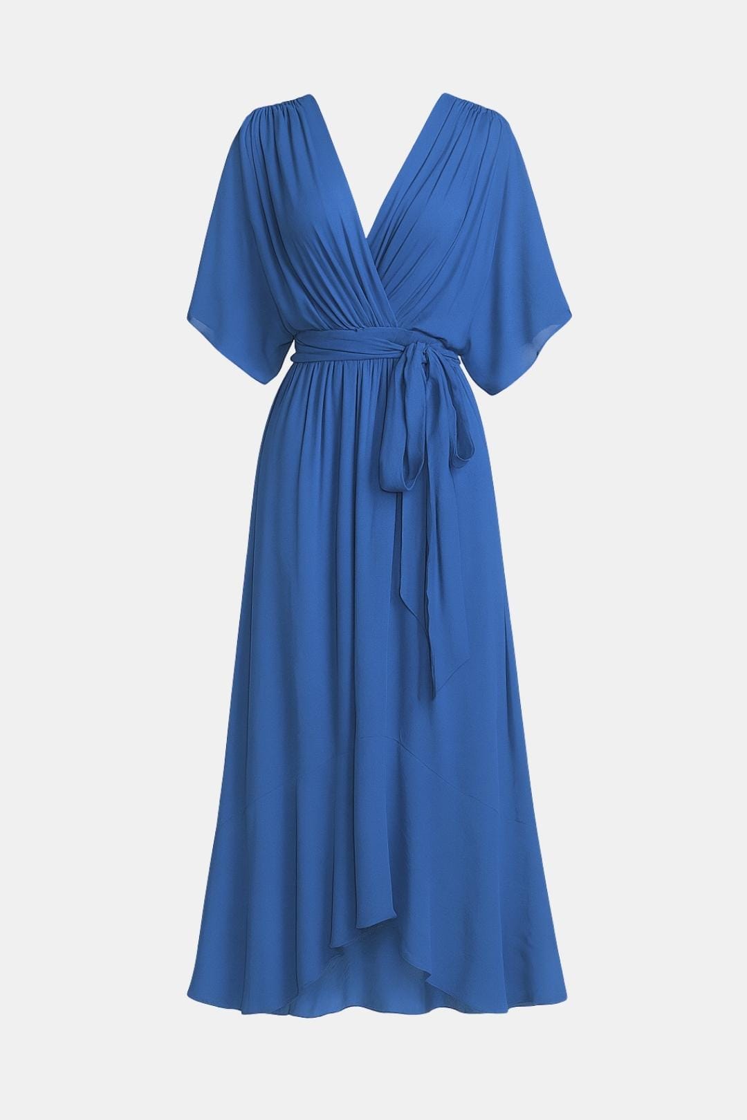 Persillia - Flowing Sleeve Midi Dress