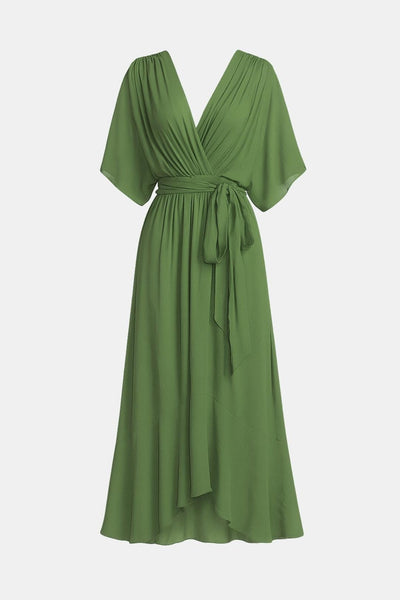 Persillia - Flowing Sleeve Midi Dress