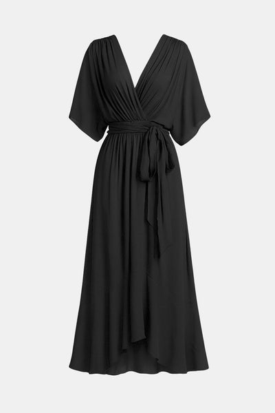 Persillia - Flowing Sleeve Midi Dress