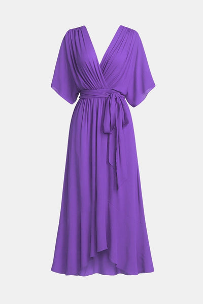 Persillia - Flowing Sleeve Midi Dress