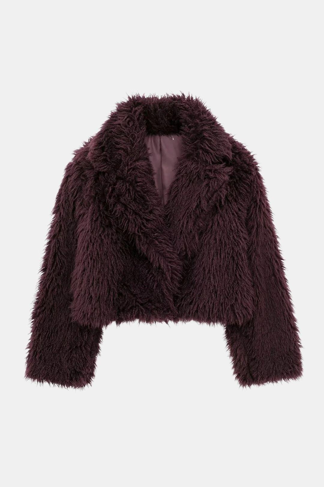 Prymm – Fuzzy Faux Fur Short Coat