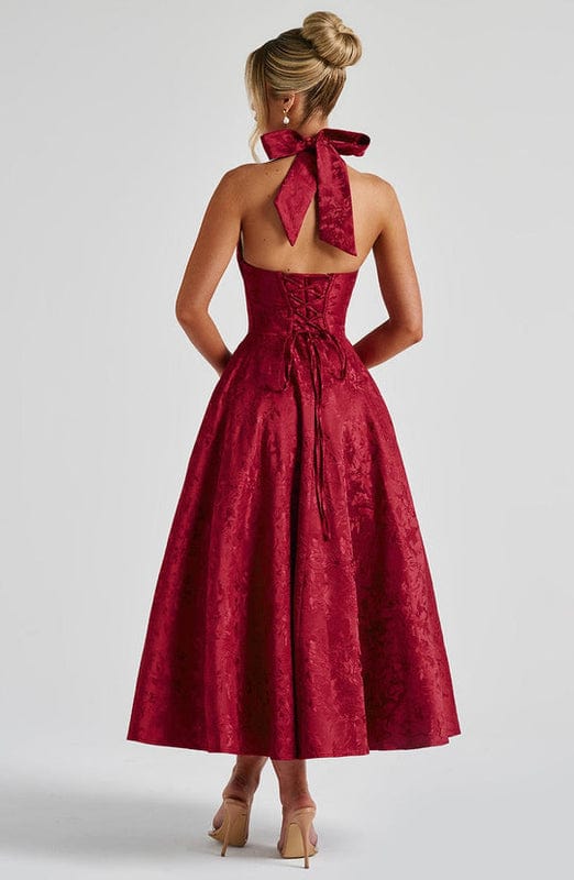 Rafaella – Sleeveless A-Line Midi Dress